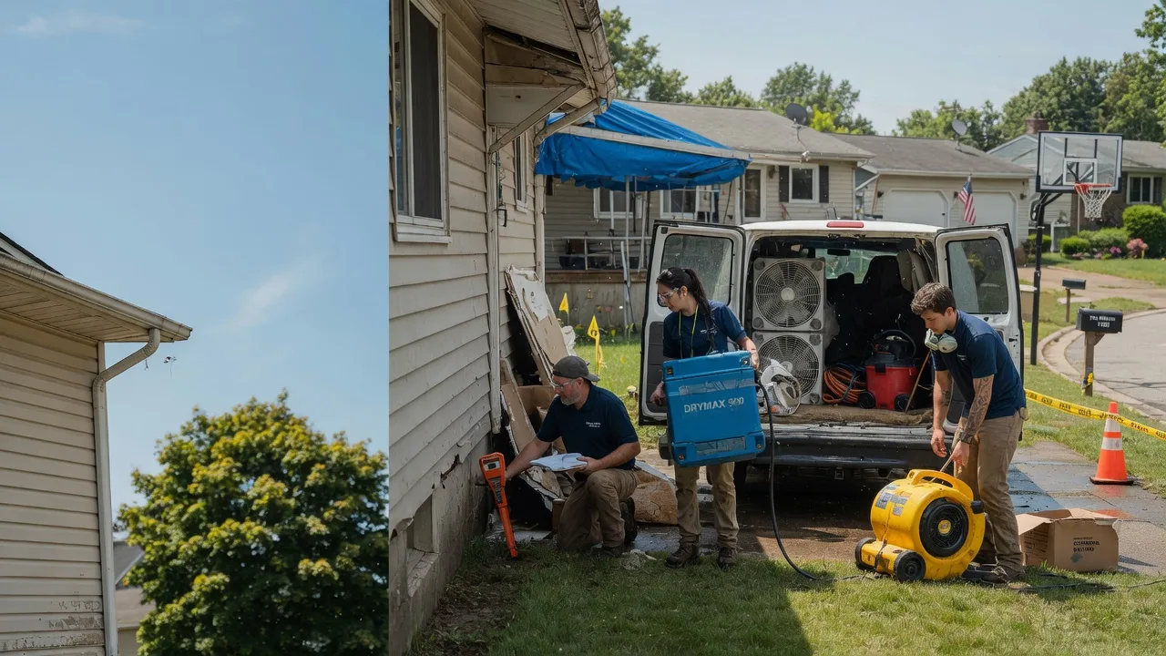 Ceiling Leak Cleanup in Marengo, IA near me